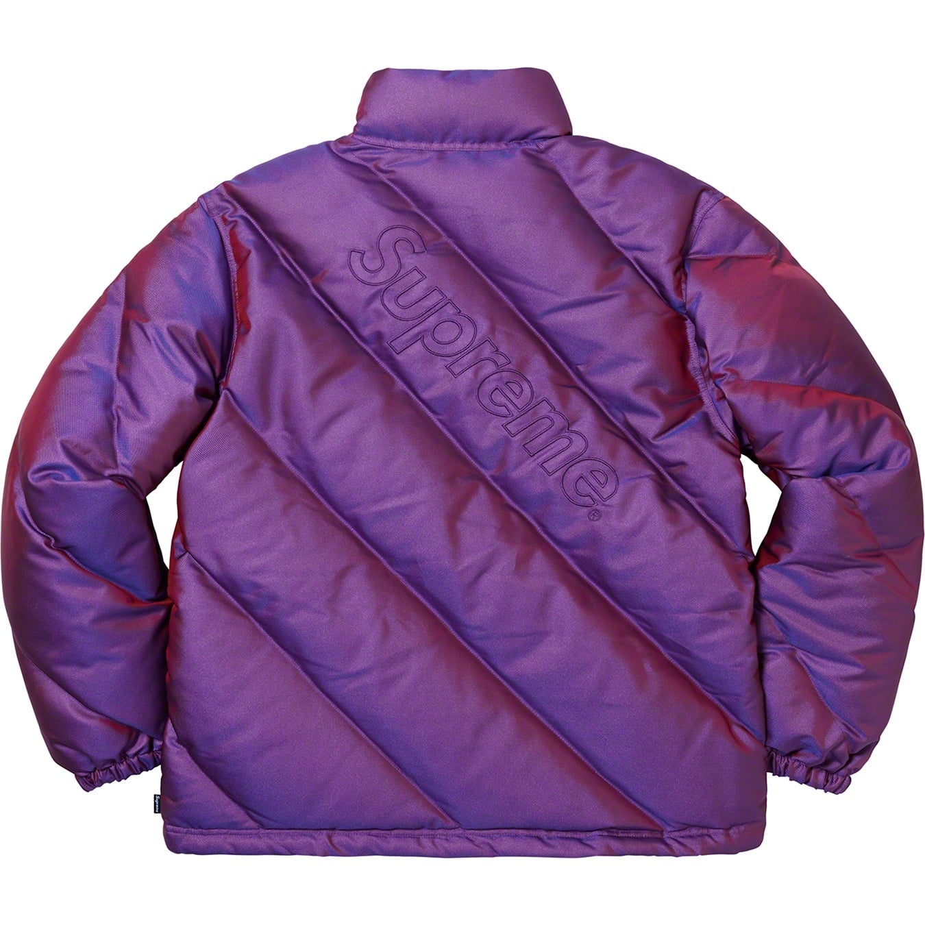 Iridescent Puffy Jacket view 3